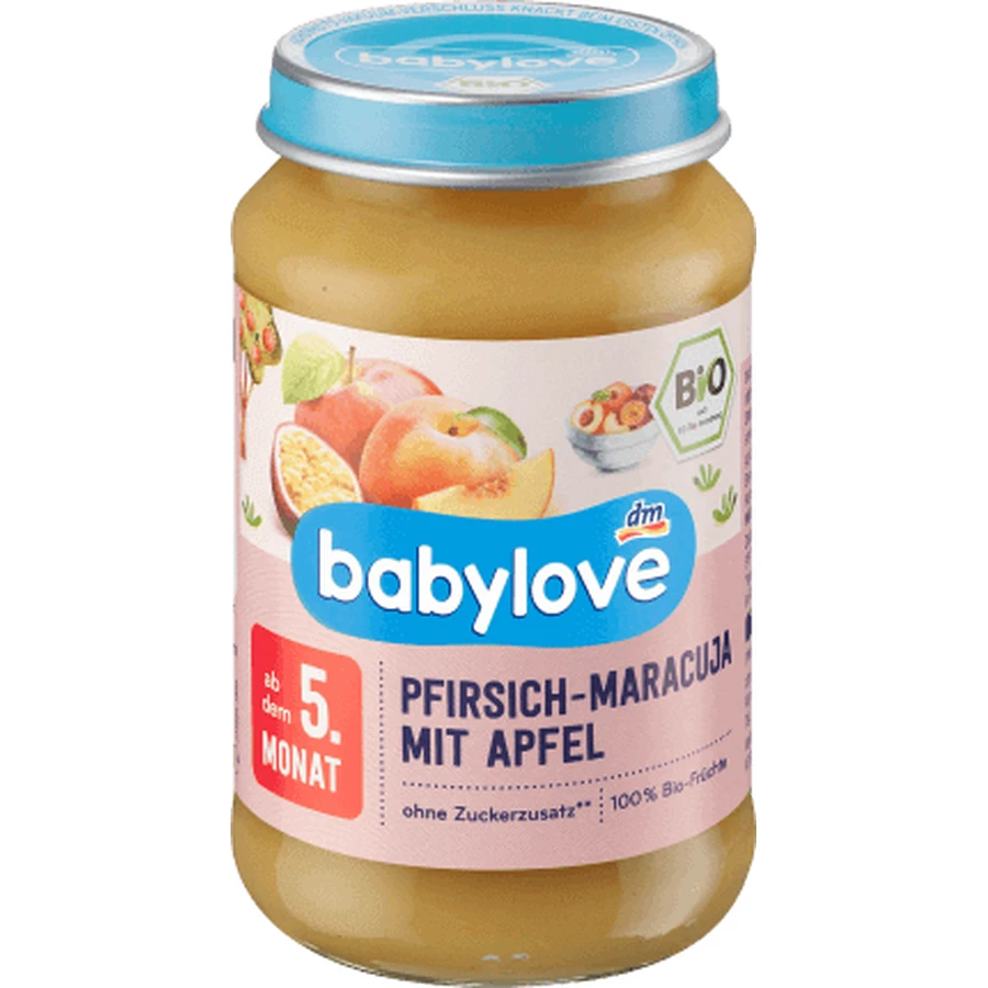 Babylove Персик и маракуйя Меню i mr ECO,5+, 190 г: цены и характеристики