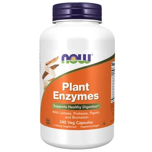 Now Foods Растительные энзимы, растительные энзимы, 240 капсул