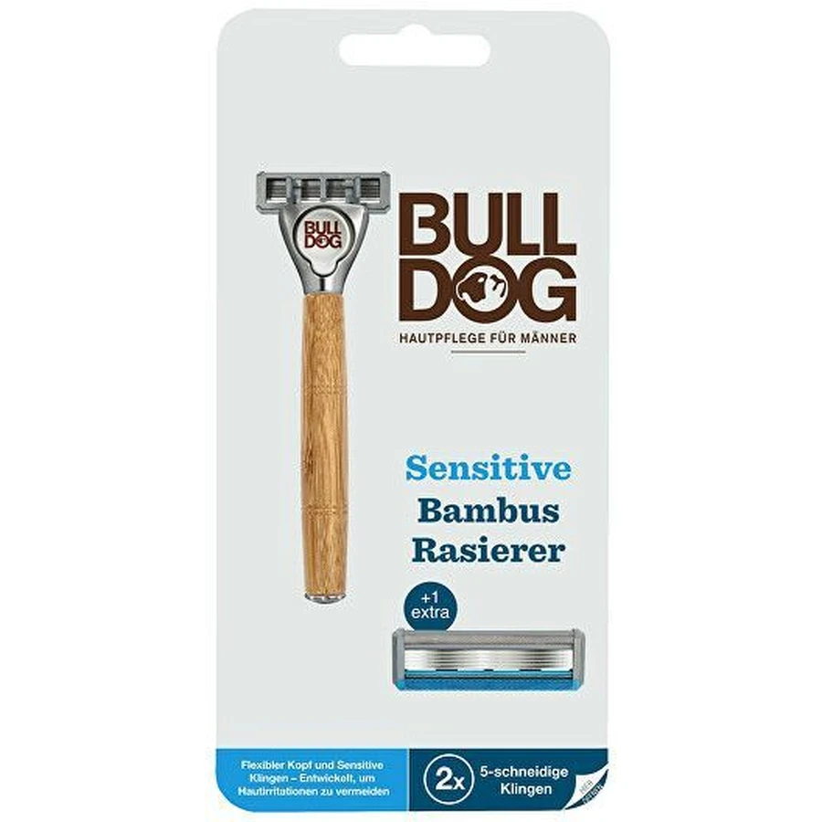 Бритва Bulldog Shaver Bamboo Sensitive + 2 змінні головки: ціни та характеристики