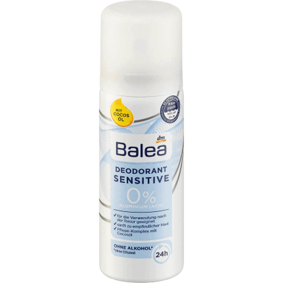Дезодорант-спрей Balea Sensitive, 50 мл: цены и характеристики