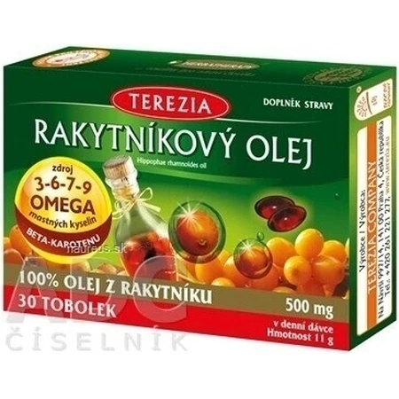 Кокосова олія терезії 1×30 капсул, харчова добавка: ціни та характеристики
