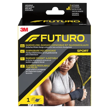 Futuro Sport, стабилизатор запястья и большого пальца, черный, универсальный размер, 1 шт.: цены и характеристики
