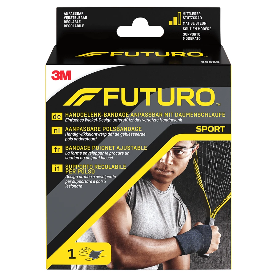 Futuro Sport, стабилизатор запястья и большого пальца, черный, универсальный размер, 1 шт.: цены и характеристики