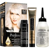 L'Oréal Paris Перманентная краска для волос Préférence 10.21 tokholm Vemi светлый жемчужный блондин 174 мл