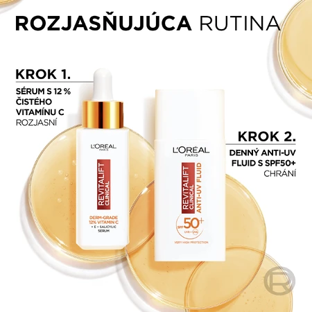 L'Oréal Paris Ревіталіфт Клінічний вітамін С Дуопак, 80 мл: ціни та характеристики