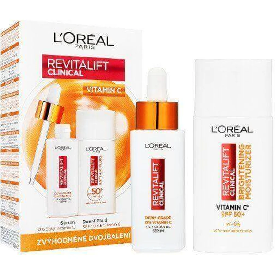L'Oréal Paris Ревіталіфт Клінічний вітамін С Дуопак, 80 мл: ціни та характеристики