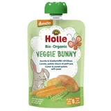 Holle Bio Veggie Bunny, овощной мусс в тюбике, морковь, картофель с содой, горох, после 6 месяцев, 100 г