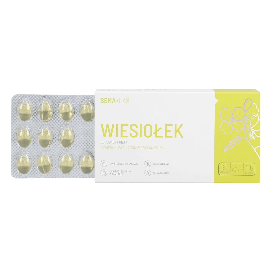 SEMA Lab Wiesioek, 60 капсул: ціни та характеристики