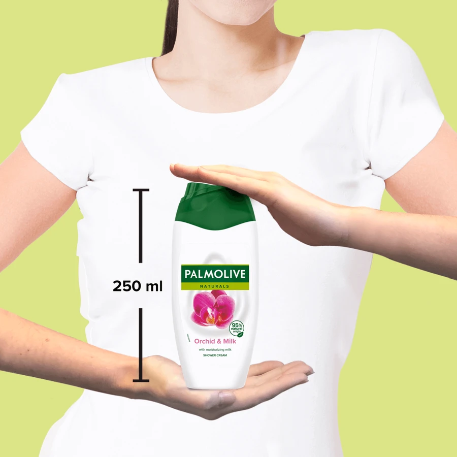 Palmolive Naturals, крем-гель для душу, орхідея та молоко, 750 мл: ціни та характеристики