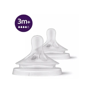 Соска Natural Response со средним потоком, 3 месяца+, Philips Avent