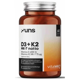Витамин D3 + K2 60 капсул UNS