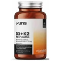 Вітамін D3 + K2 60 капсул UNS