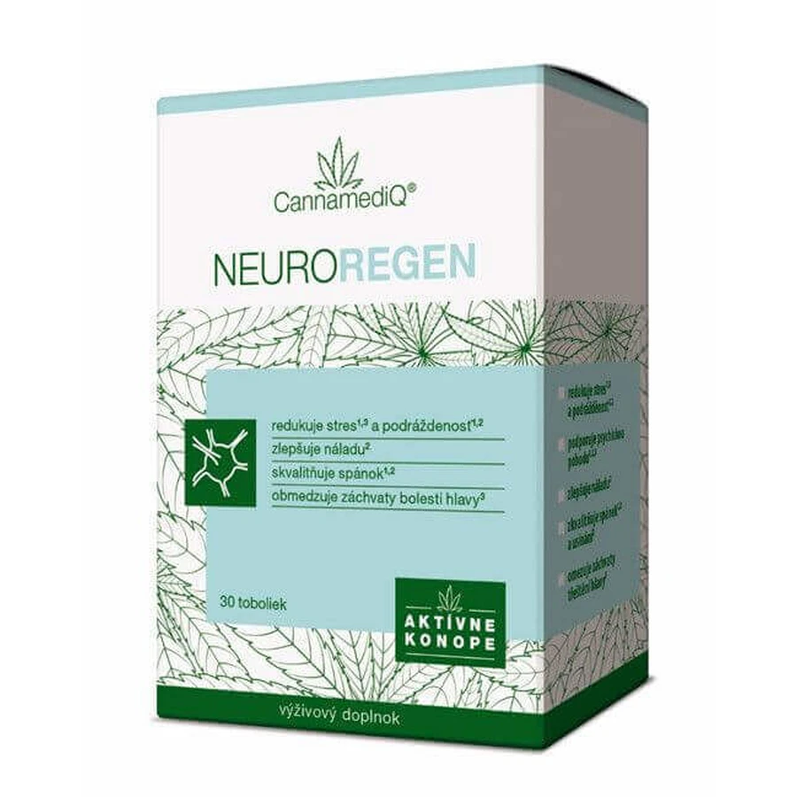 CannamediQ Neuroregen 30 капсул: цены и характеристики