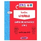 Activity Book 2в1 Учим буквы, +4 года, Amona