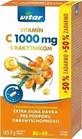 VITAR VITAMIN C 1000 мг з обліпихою 1×80+40 табл, вітамін С з обліпихою
