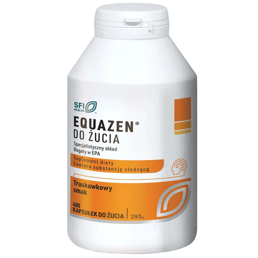 Эквазен QPharma Equazen, клубничный вкус, жевательные капсулы, №400: цены и характеристики
