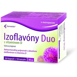 Noventis Изофлавоны Дуо с витамином D 60 капсул