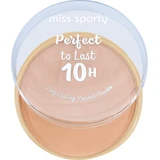 Miss Sporty Perfect to Last 10H pudr 30 Light, 9 г