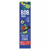 Фруктовий батончик Bob Snail Stripe, яблуко, груша, чорниця, 14 г