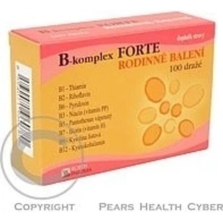RosenPharma B-Komplex FORTE Семейная упаковка 1×100 шт, драже: цены и характеристики