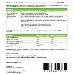 Vital Bonnik Plus Ацерола та фібрегум 0,5 кг Aliness