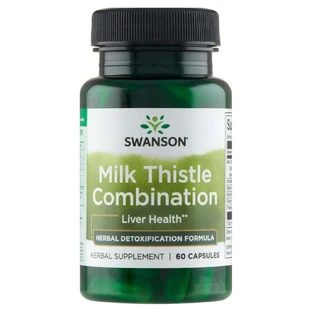 Swanson Milk Thistle Combination, 60 капсул