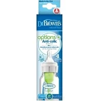 Dr.BROWN'S DOG FAA OPTIONS+ 120 мл 1×1 шт, узкий, 0M+, антиколиковый, пластик, белый: цены и характеристики