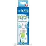 Dr.BROWN'S DOG FAA OPTIONS+ 120 мл 1×1 шт, узкий, 0M+, антиколиковый, пластик, белый: цены и характеристики