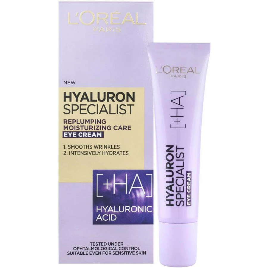 L'Oréal Paris Hyaluron Specialist Eye Cream 15 мл: цены и характеристики