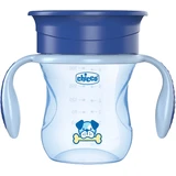 Chicco Кружка Perfect 360 с ручками голубая 12м+ 200 мл