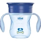 Chicco Кружка Perfect 360 с ручками голубая 12м+ 200 мл