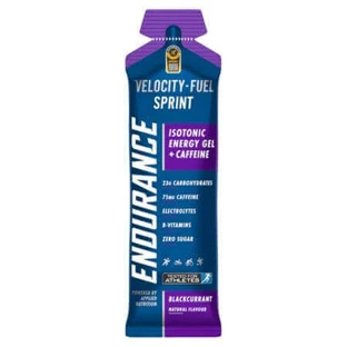 Velocity Fuel Sprint Sprint Endurance Енергетичний гель для витривалості, 60 г, чорна смородина, Прикладне харчування