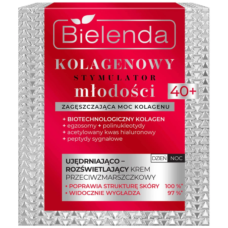 Bielenda Collagen Facial Stimulator 40+, відновлюючий крем проти зморшок, 50 мл: ціни та характеристики
