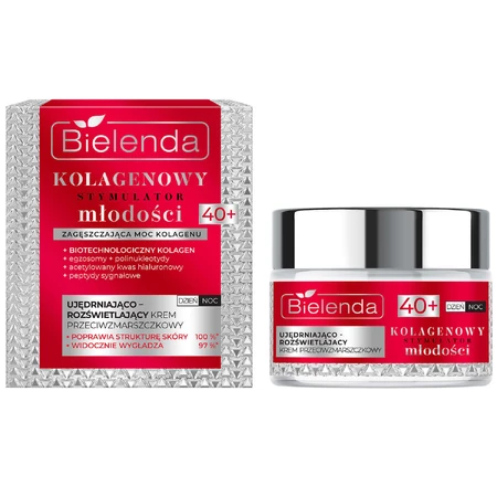 Bielenda Collagen Facial Stimulator 40+, відновлюючий крем проти зморшок, 50 мл: ціни та характеристики