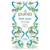 Pukka Feel New Organic, фруктово-трав'яний чай, будь-який, з воском фенхелю та кардамоном, 2 г х 20 пакетиків
