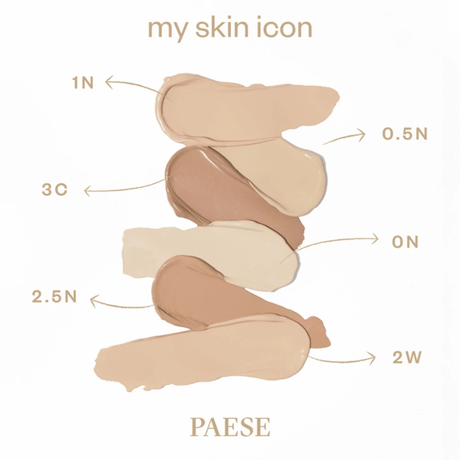 Paese My Skin Icon, матирующий тональный крем, 0,5N Porcelain, 33 мл: цены и характеристики