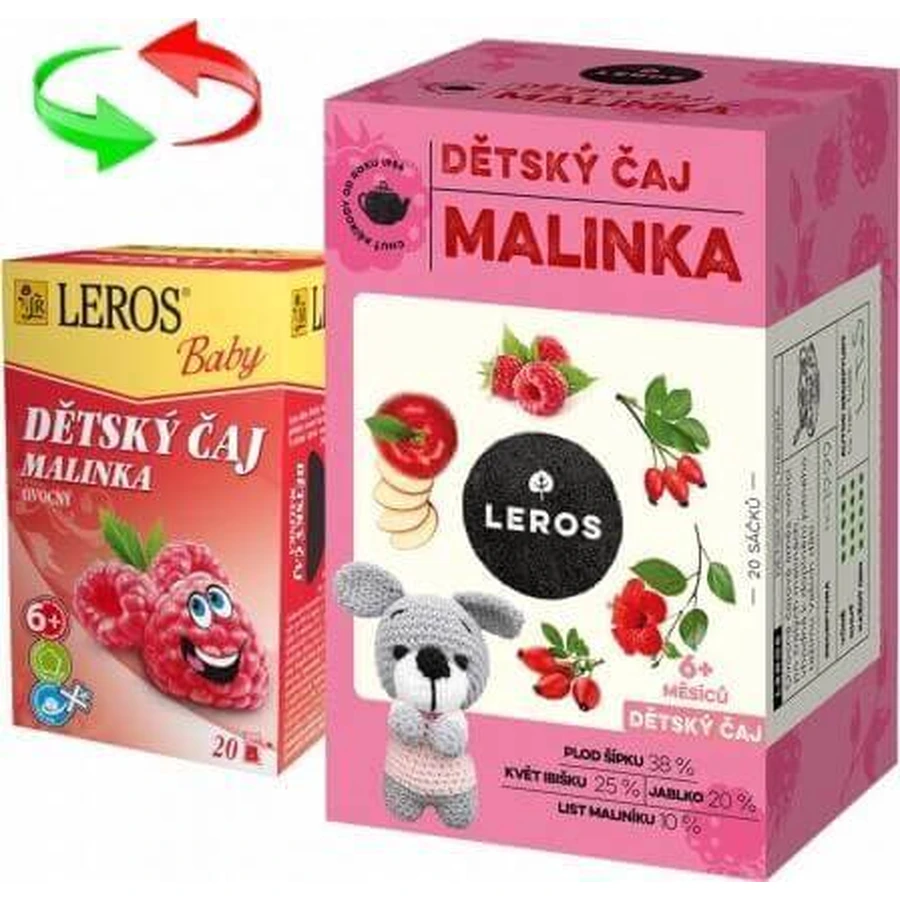 LEROS ДЕТСКИЙ АЖ МАЛИНКА 2х20г: цены и характеристики
