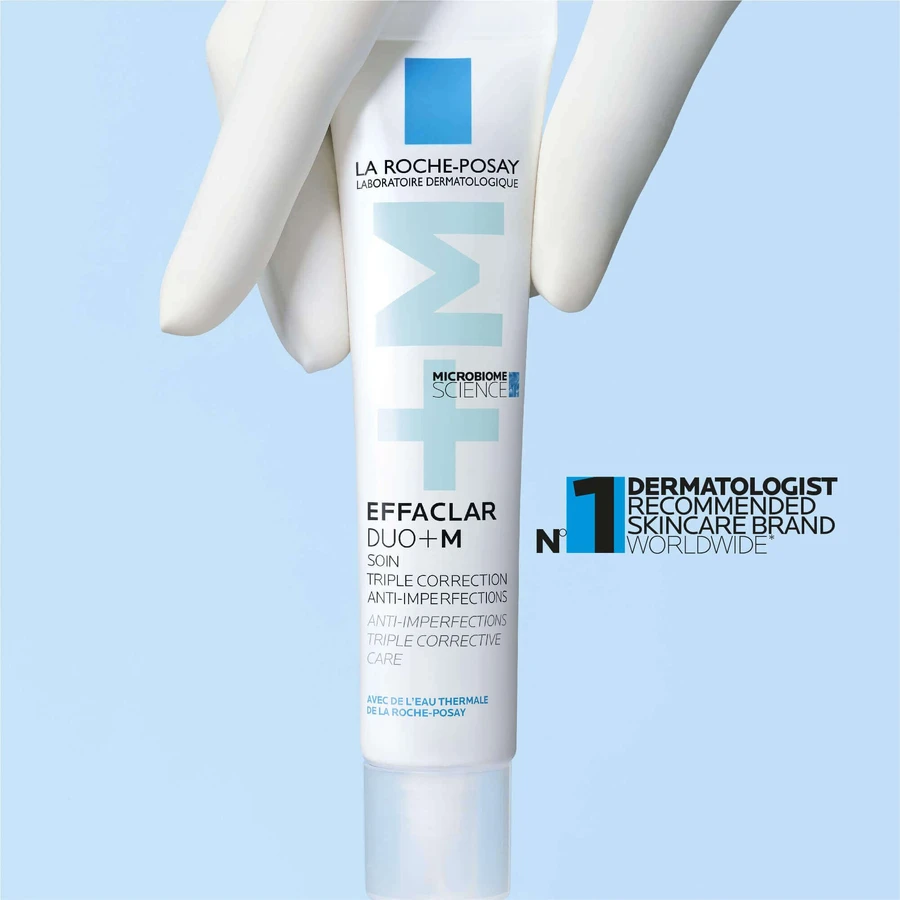 La Roche-Posay LRP Effaclar DUO+ M - потрійний ефективний засіб проти недосконалостей для шкіри, схильної до акне 40 мл: ціни та характеристики