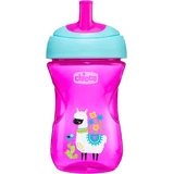 Кружка Chicco Advanced с соломинкой для рук 12м+ 266 мл