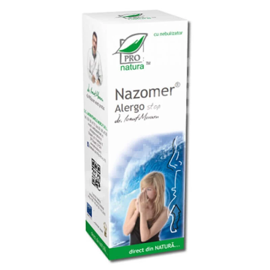 Спрей назальний Nazomer Alergo Stop, 30 мл, Pro Natura: ціни та характеристики