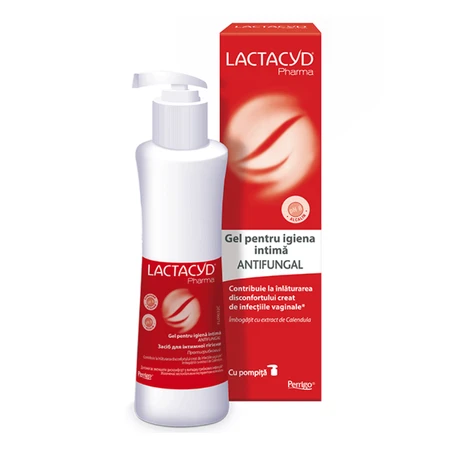 Гель для интимной гигиены Perrigo Antifungal Lactacyd, 250 мл: цены и характеристики