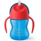 Philips Avent Кружка с соломинкой с 9 месяцев с ручками, мальчик, 200 мл