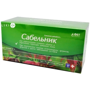 Фиточай Фитобиотехнологии Сабельник фильтр-пакет 2 г 25 шт