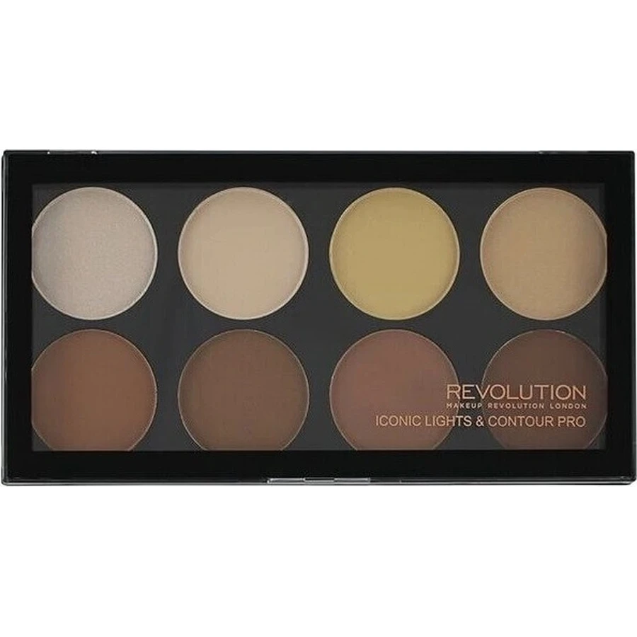 Revolution, Iconic Lights & Contour Pro, контурная палитра 1×13 г: цены и характеристики