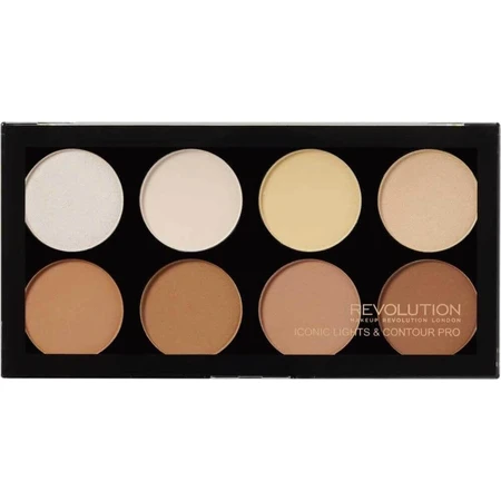Revolution, Iconic Lights & Contour Pro, контурная палитра 1×13 г: цены и характеристики