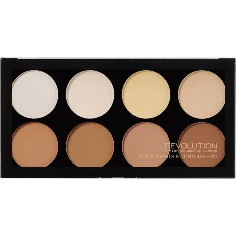 Revolution, Iconic Lights & Contour Pro, контурная палитра 1×13 г: цены и характеристики