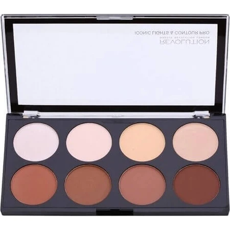Revolution, Iconic Lights & Contour Pro, контурная палитра 1×13 г: цены и характеристики