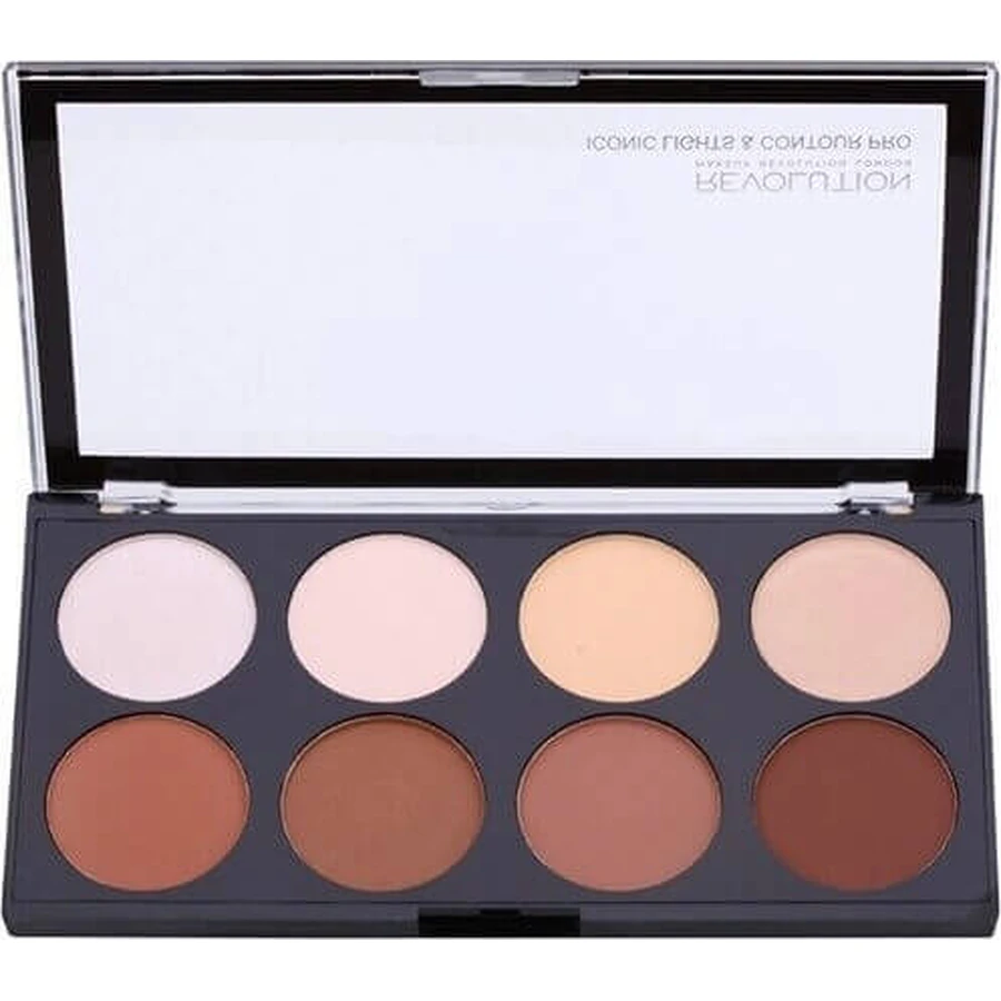 Revolution, Iconic Lights & Contour Pro, контурная палитра 1×13 г: цены и характеристики