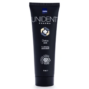 Зубная паста против пятен Detox Care Unident Pharma, 75 мл, Intermed