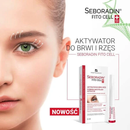 Активатор для брів та вій Seboradin Fito Cell, 6 мл: ціни та характеристики